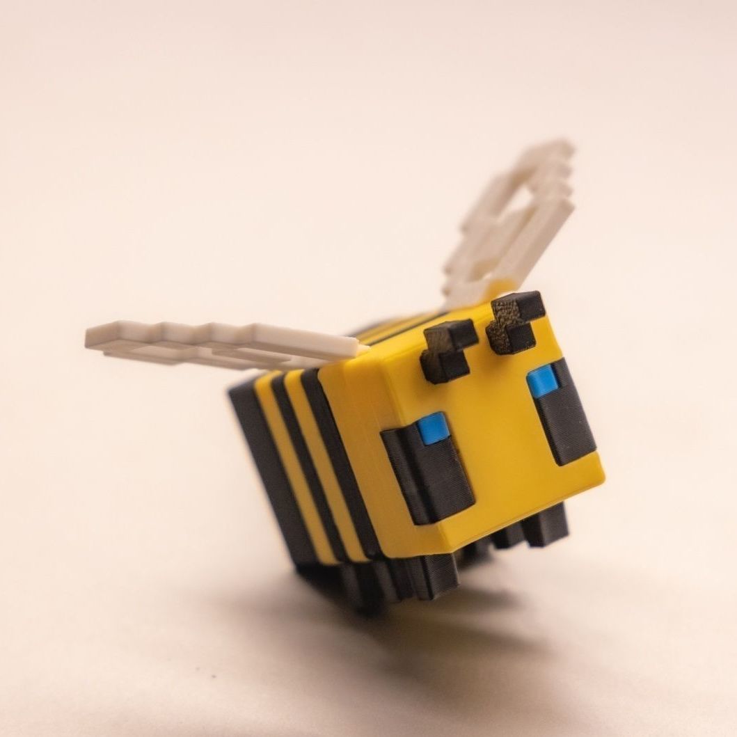 3D Printed PLA Pixel Bee Deskt - 3D Printing Pla ulasan dan harga