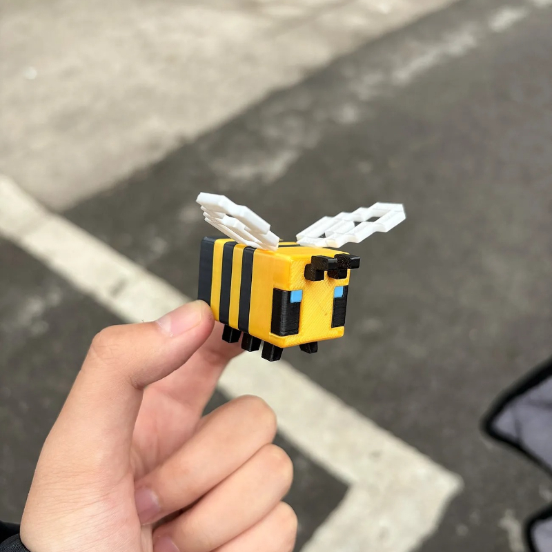 3D Printed PLA Pixel Bee Deskt - 3D Printing Pla ulasan dan harga