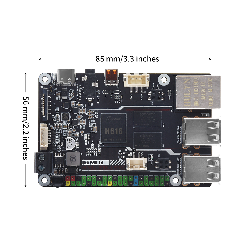 BIGTREETECH BTT PI V1.2 Quad C - 3D Printing Klipper ulasan dan harga
