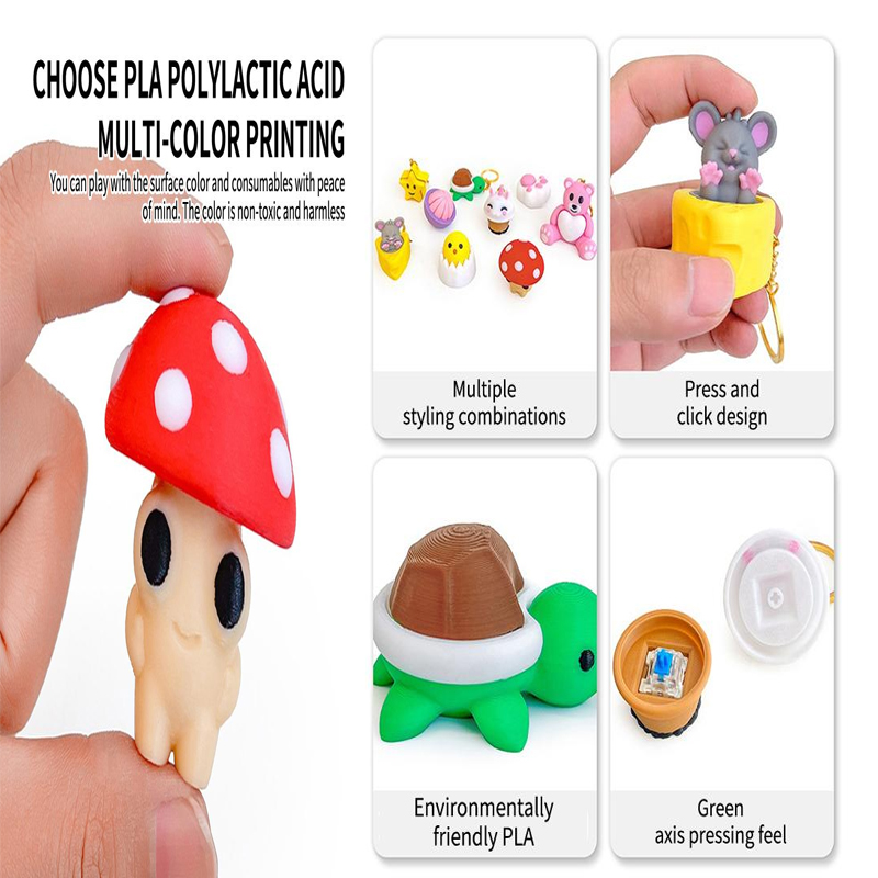 »Mushroom Turtle Keycap Press  - 3D Printing Keycaps ulasan dan harga