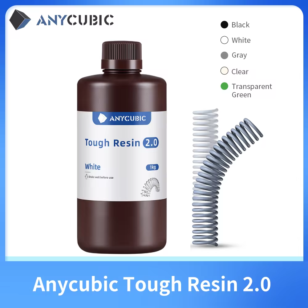 Anycubic Flexible Tough Resin  - 3D Printing Vinyl ulasan dan harga