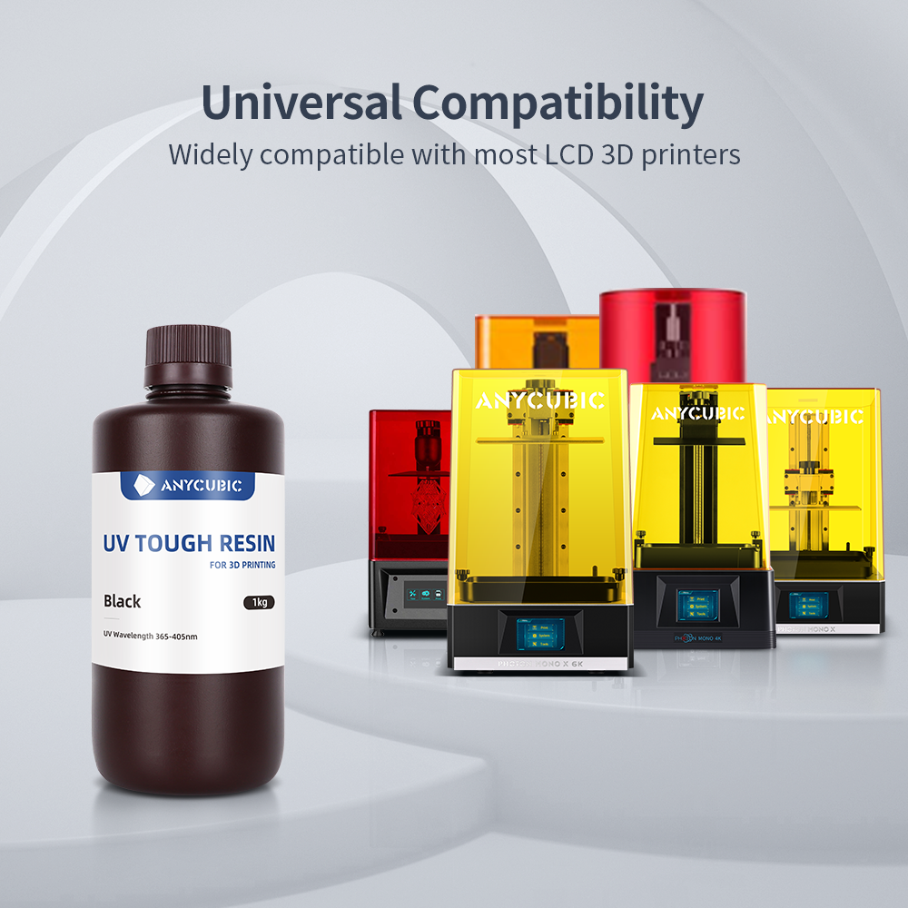 Anycubic Flexible Tough Resin  - 3D Printing Vinyl ulasan dan harga