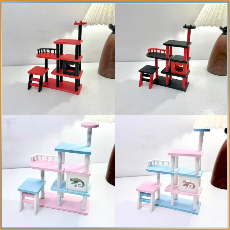 4‑Layer Cute Mini Figurine Dis - 3D Printing Pla ulasan dan harga