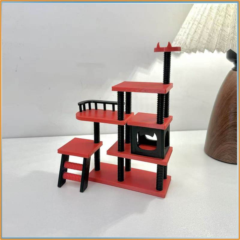 4‑Layer Cute Mini Figurine Dis - 3D Printing Pla ulasan dan harga