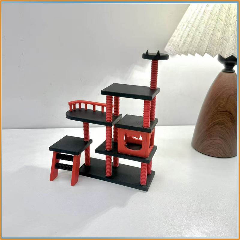 4‑Layer Cute Mini Figurine Dis - 3D Printing Pla ulasan dan harga