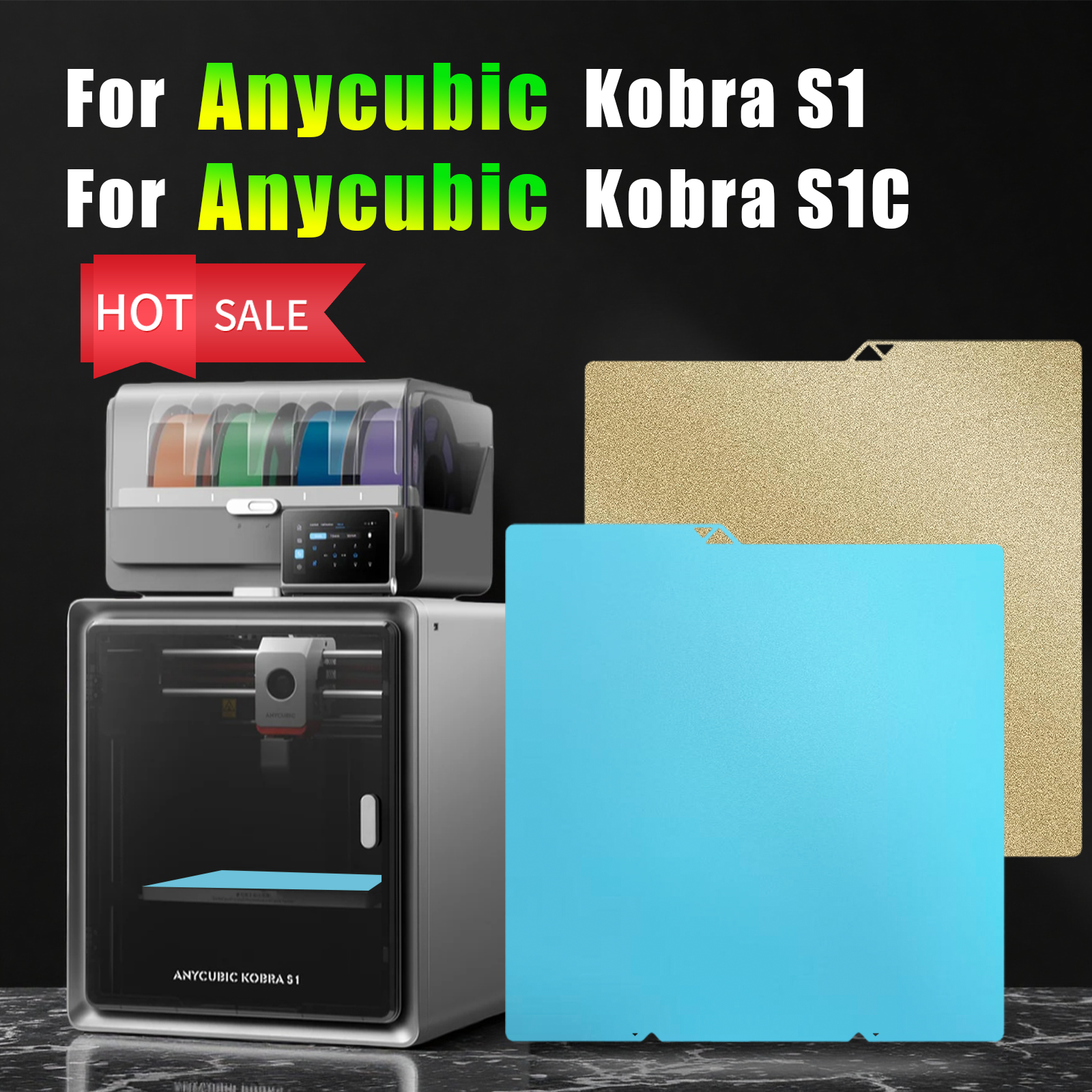 Kobra S1 3D Printer Cool Plate - 3D Printer Bed Spring ulasan dan harga