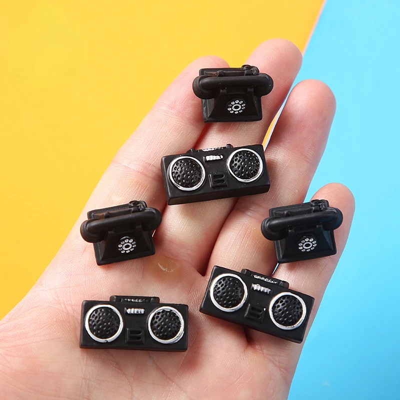 10pcs Mini Diy Resin Retro Bla - 3D Printing Jewelry ulasan dan harga