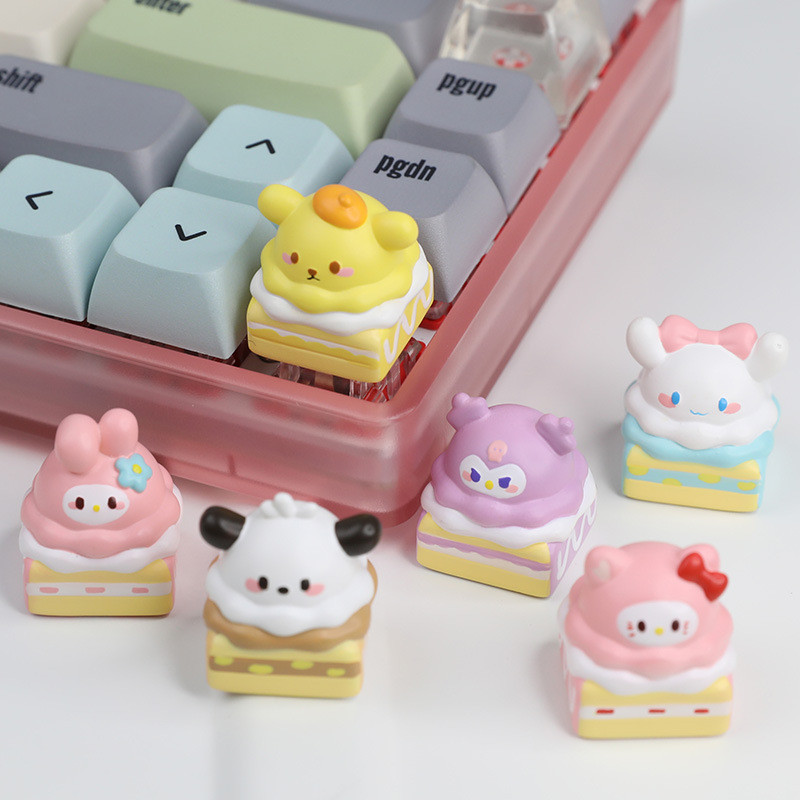 Kawaii Hello Kittys Keycaps Ca - 3D Printing Keycaps ulasan dan harga