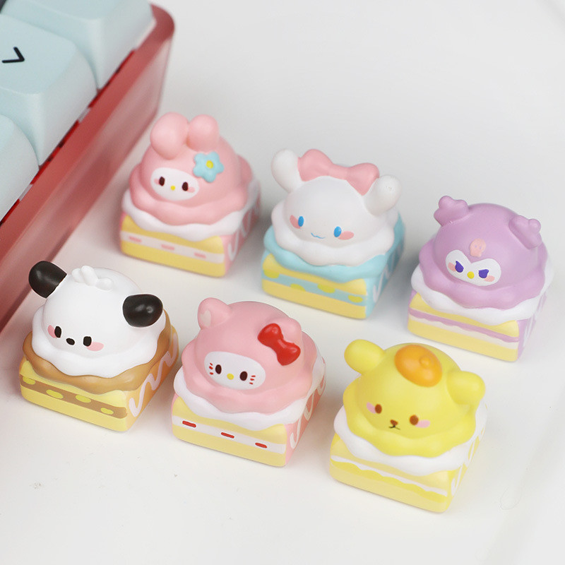 Kawaii Hello Kittys Keycaps Ca - 3D Printing Keycaps ulasan dan harga
