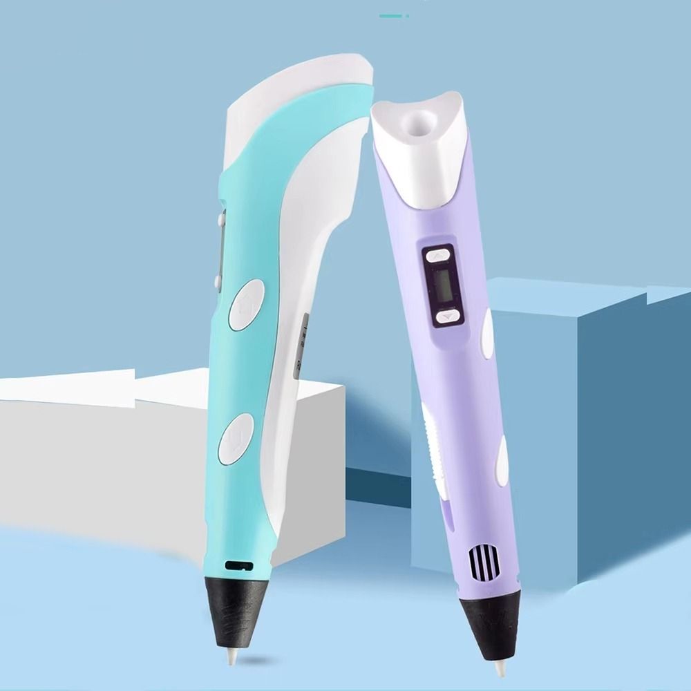 Portable USB 3D Printing Pen L - 3D Printing Pla ulasan dan harga