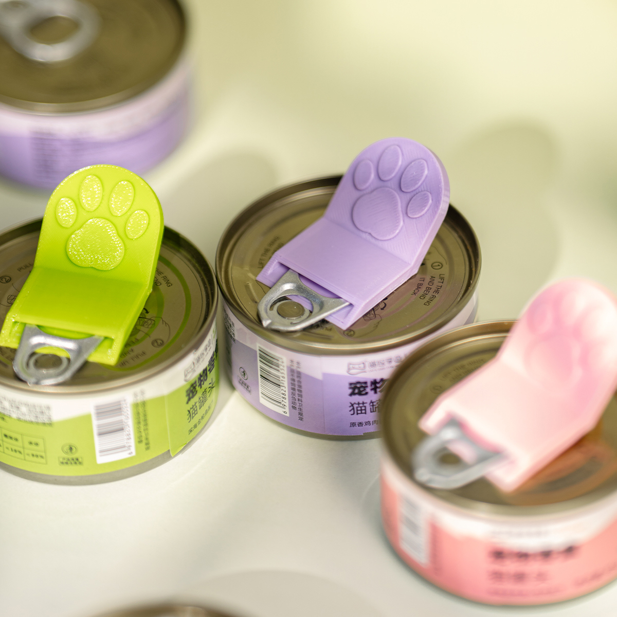 3D Printed Creative Cat Paw Sh - 3D Printing In Food ulasan dan harga