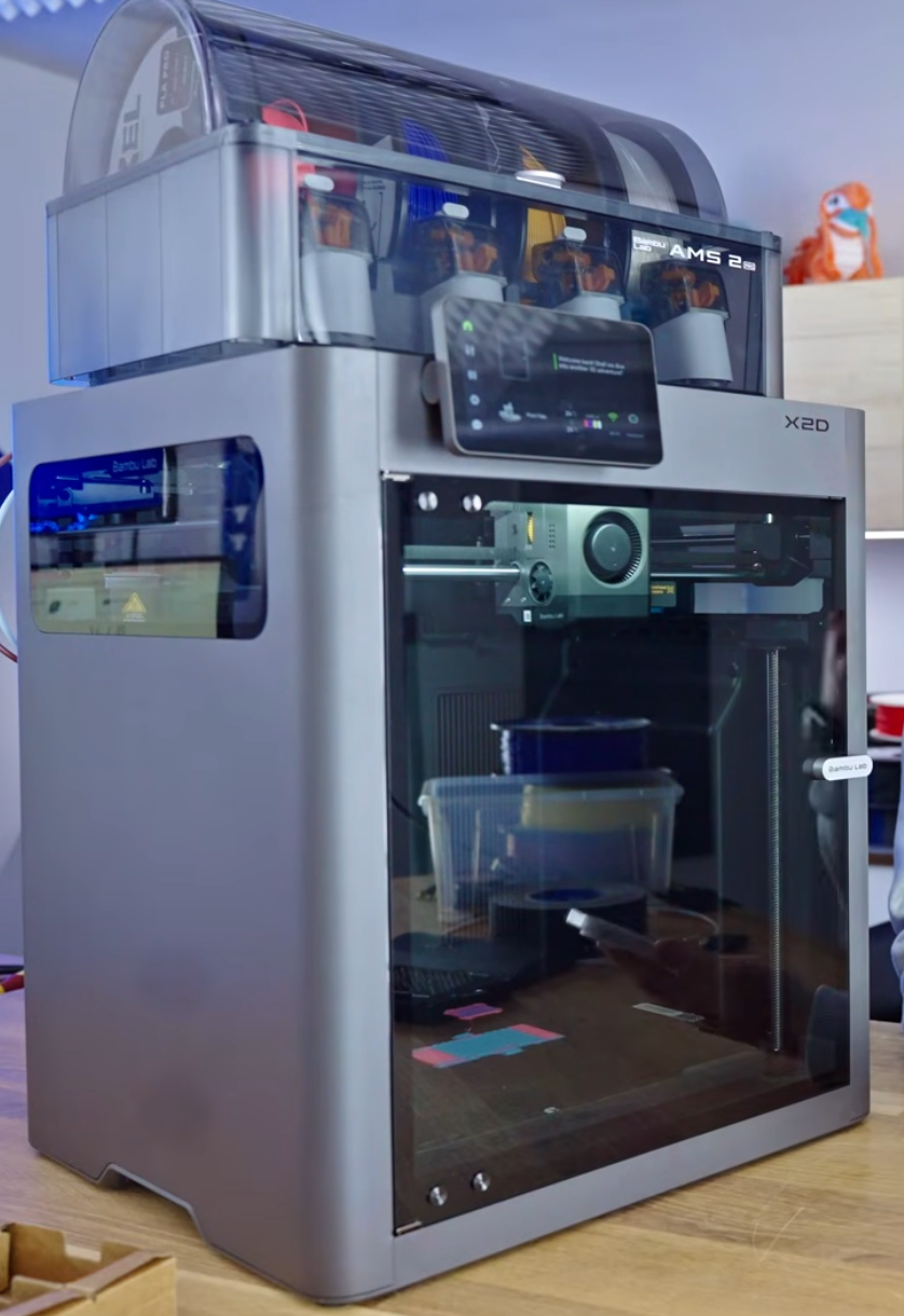 New X2D Combo Dual Nozzle Auto - 3D Printing Pla ulasan dan harga