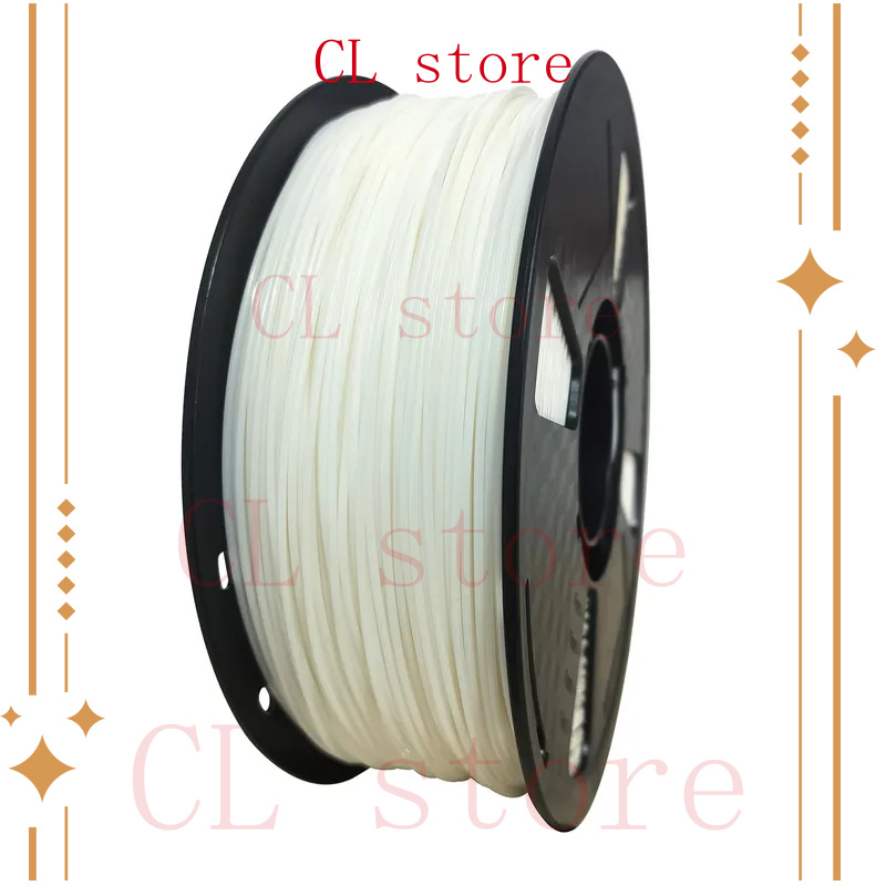 40D TPE Filament White 1.75mm  - 3D Printing Tpe ulasan dan harga